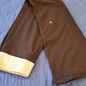 Lululemon Black Athletic Pants-flare